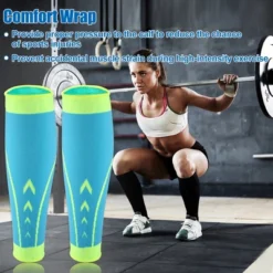 Unique Bargains Calf Compression Sleeve Leg Compression Socks Sore Muscles Nylon Elastane 1 Pair -Futuro Brand GUEST 687fcd2b e9db 4683 a88a c3ca940bb021