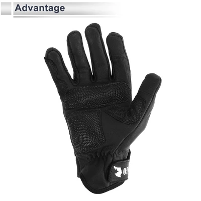 Unique Bargains Motorbike Gloves Spring Smartphone Touch Black 1 Pair 5 Unique Bargains Motorbike Gloves Spring Smartphone Touch Black 1 Pair - Image 5