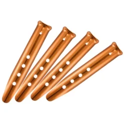 Unique Bargains Tent Stake Aluminum Lightweight For Outdoor Hiking Camping