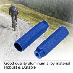 Unique Bargains Universal Aluminum Alloy Axle Rear Foot Pegs Footrests For BMX Bike Bicycle Fit 3/8 Inch 2 Pair -Futuro Brand GUEST 68f01d02 8ca7 4973 a667 50419c601f58