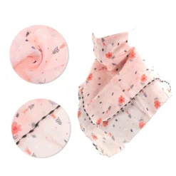 Unique Bargains Floral Print Triangle Earloop Neck Gaiter 1 Pc -Futuro Brand GUEST 690c8852 b06d 40cd b120 6d988367f8ee