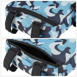 Unique Bargains Bicycle Frame Bag Camouflage Blue 6.3"x5.51"x1.57" 1 Pc -Futuro Brand GUEST 6945c925 8c6e 4f83 8e1f 42876b2a19ca