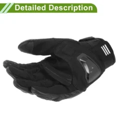 Unique Bargains Full Finger Motorcycle Gloves Carbon Fiber Pattern 1 Pair -Futuro Brand GUEST 6c1a5512 9814 4998 af08 77eb97165b2f