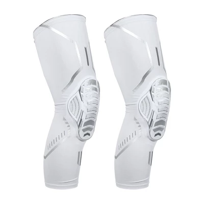 Unique Bargains Compression Knee Braces, EVA Padded Leg Sleeves For Men Women Nylon White 2pcs 6 Unique Bargains Compression Knee Braces, EVA Padded Leg Sleeves For Men Women Nylon White 2pcs - Image 6