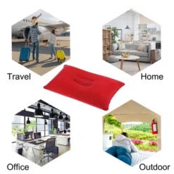 Unique Bargains Neck Support For Hiking Travel Flocked Inflatable Camping Pillows 3 Pcs 15" X 9.5" 9 Unique Bargains Neck Support For Hiking Travel Flocked Inflatable Camping Pillows 3 Pcs 15" X 9.5" -Futuro Brand GUEST 6cffcdeb 96da 4f3c 8a8a ffd7fa9e4467