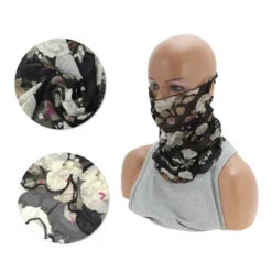 Unique Bargains Rose Earloop Neck Gaiter 1 Pc -Futuro Brand GUEST 6e88aea1 5c21 4181 9c65 ee6efd044166