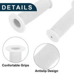 Unique Bargains Bike Handlebar Grips Covers 3.94" White 1 Pair -Futuro Brand GUEST 6eb39e1d c5f2 4615 92e4 3b7dbc77f9f9