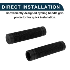 Unique Bargains Bike Handlebar Grips Covers 4.92" Black 1 Pair -Futuro Brand GUEST 70090170 0a9e 4fe8 b1aa c9570409ddbd