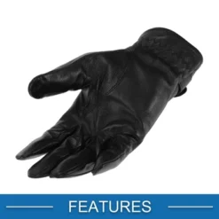 Unique Bargains Motorcycle Gloves Breathable Full Finger Gloves Black 1 Pair -Futuro Brand GUEST 71cc164f 381b 4aef b529 a599f85f5600