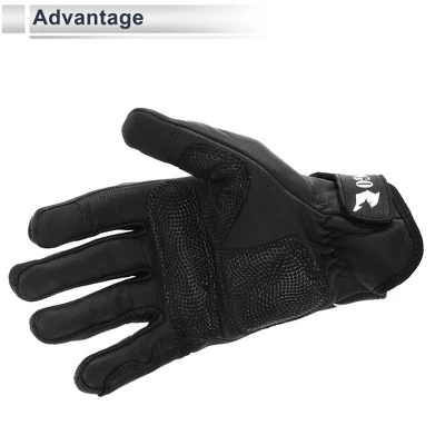 Unique Bargains Motorbike Gloves Spring Smartphone Touch Black 1 Pair 3 Unique Bargains Motorbike Gloves Spring Smartphone Touch Black 1 Pair - Image 3