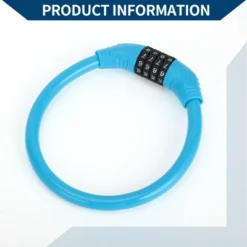 Unique Bargains Bicycle Lock Ring Anti-Theft Bike Lock Resettable 4 Digit Mini Ring Lock Blue -Futuro Brand GUEST 7247e254 f4c5 47eb 9f95 c8c1ca422916