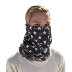 Unique Bargains Sunscreen Stars Pattern Face Scarf Mask Black Gray 1 Pc -Futuro Brand GUEST 72ef8b63 5705 4a10 849a d8fb0d4fd0dc