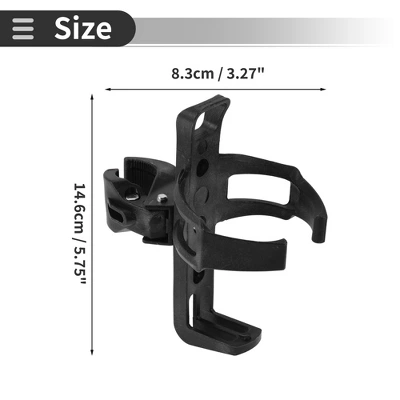 Unique Bargains Iron Bike Bottle Cup Holder Cage Rack 3 Unique Bargains Iron Bike Bottle Cup Holder Cage Rack - Image 3