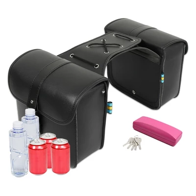 Unique Bargains Motorcycle Saddlebag Side Tool Bags Cycling Luggage Bag 1 Pair 5 Unique Bargains Motorcycle Saddlebag Side Tool Bags Cycling Luggage Bag 1 Pair - Image 5