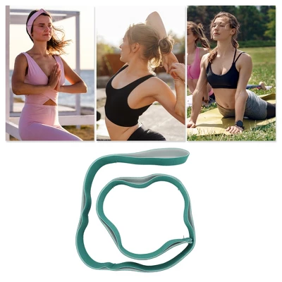Unique Bargains Durable Yoga Stretch Band 35.43"x1.57" 1 Pc 1 Unique Bargains Durable Yoga Stretch Band 35.43"x1.57" 1 Pc