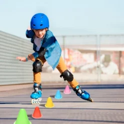 Unique Bargains Football Roller Skating Sports Training Flat Bottom Agility Cones 20 Pcs -Futuro Brand GUEST 750f0ab6 6a92 4539 b871 50c901b60ada