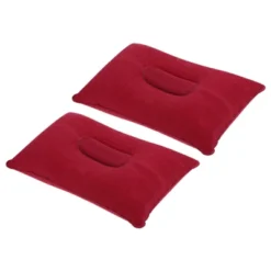 Unique Bargains Neck Support For Hiking Travel Flocked Inflatable Camping Pillows 2 Pcs 13.6" X 8.7" -Futuro Brand GUEST 7601d610 dd77 41fc 9e07 f3d5fb9af768