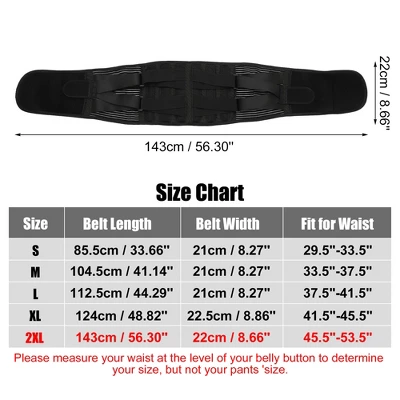 Unique Bargains Back Brace For Lower Back Pain Women Men Breathable Lumbar Support Belt For Ease Herniated Disc Scoliosis 3 Unique Bargains Back Brace For Lower Back Pain Women Men Breathable Lumbar Support Belt For Ease Herniated Disc Scoliosis - Image 3