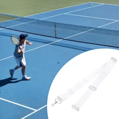 Unique Bargains Adjustable Height Tennis Net Center Strap 2 X 7.2 Inch White -Futuro Brand GUEST 770e0d7c 0ba7 4aa3 beed e9a62f759dfd