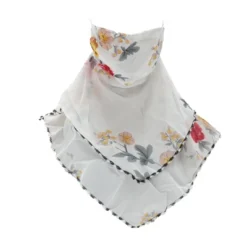 Unique Bargains Floral Printed Triangle Earloop Neck Gaiter 1 Pc -Futuro Brand GUEST 793540d7 ae2b 4961 b9fc 15342c435ddd