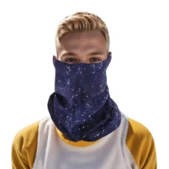 Unique Bargains Sunscreen Face Scarf Mask Deep Blue White 1 Pc -Futuro Brand GUEST 7b1e92f6 fea2 4f55 8c6d dc013f1960ee