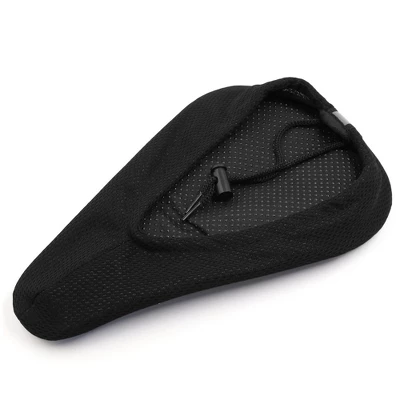 Unique Bargains Bike Bicycle Soft Comfort Silicone Padded Saddle Seat Cover Cushion Pad Blue 2 Unique Bargains Bike Bicycle Soft Comfort Silicone Padded Saddle Seat Cover Cushion Pad Blue - Image 2