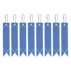Unique Bargains Personal Reflectors Gear Safety Cycling Running Keychain 5.9 X 1.2 Inch 8 Pcs -Futuro Brand GUEST 7b78aafd 0d5f 4b56 8bcd 28557d06187e