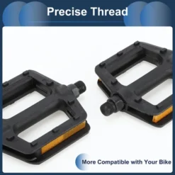 Unique Bargains Cycling Bike Pedal 9/16" Spindle Lightweight Plastic Bicycle Flat Pedal For Mountain BMX MTB Bike Black -Futuro Brand GUEST 7b8ed058 2779 4ce3 a9b0 0fbb50caa9af