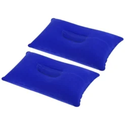 Unique Bargains Neck Support For Hiking Travel Flocked Inflatable Camping Pillows 2 Pcs 15" X 9.5" -Futuro Brand GUEST 7c04589a 1fab 44e9 a0eb 215363a4ca27