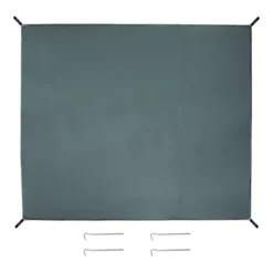 Unique Bargains Waterproof Tent Tarp With Ground Nail Gray -Futuro Brand GUEST 7cab9407 05e8 4109 be19 5b68650f9272