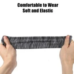 Unique Bargains Stretchy Soft Sweat Wicking Yoga Headband Sweatband For Men Women 1 Pcs Gray -Futuro Brand GUEST 7e0058d0 adcb 4714 9fff 201249226fde
