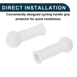 Unique Bargains Child Bike Handlebar Grips Covers 4.33" White 1 Pair -Futuro Brand GUEST 7e97ab43 aeed 42b6 b0ec ec61e3ad1bc6