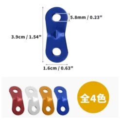 Unique Bargains Aluminum Alloy Cord Adjusters 10 Pcs -Futuro Brand GUEST 7e9984db 0726 47a7 a71a 0d3179ffc473