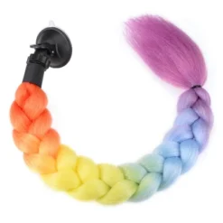 Unique Bargains Motorcycle Helmet Decor Pigtail Multicolor -Futuro Brand GUEST 7efe4156 384d 4f99 8306 603a4e3a9e1b