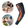Unique Bargains Spandex Breathable Elbow Pads Elbow Protection Brace Tightening For Sports 1 Pc