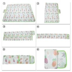 Unique Bargains Picnic Blanket Waterproof Washable Lightweight With Handle Used For Hiking Travel Camping -Futuro Brand GUEST 80223187 58ce 4c3b afd5 dc84d7297de5