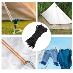 Unique Bargains Reflective Rope Tent Rope Outdoor Camping Guylines Ropes -Futuro Brand GUEST 808b1051 8b95 4761 8712 120152e21310