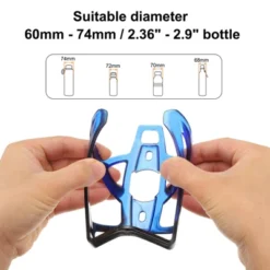 Unique Bargains PC Universal Cycling Bike Water Bottle Holders 2 Pcs With Screws 5.2" -Futuro Brand GUEST 813483fe 1024 47fe 966f 26ae1c50c146