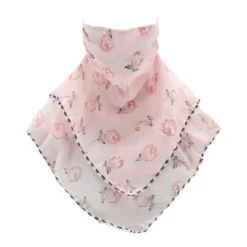 Unique Bargains Floral Print Triangle Earloop Neck Gaiter 1 Pc -Futuro Brand GUEST 819874fd 6744 4e59 ae05 391b50aa7e7a