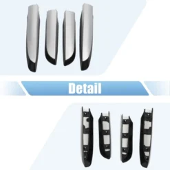 Unique Bargains Roof Rack Rail Cover End Protection Exterior Cover Shell Cap For Toyota RAV4 2013-2018 Silver Tone 1 Set -Futuro Brand GUEST 82706c74 b2d8 421d 8ff2 41c100420bf5