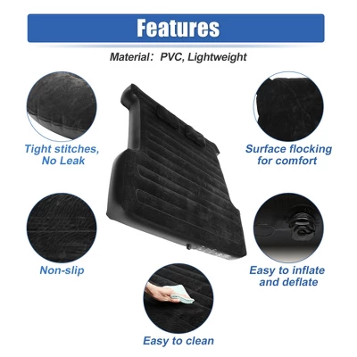 Unique Bargains Universal Inflatable Car Truck Bed Air Mattress Camping Sleeping Pads 5.5-5.8ft 5 Unique Bargains Universal Inflatable Car Truck Bed Air Mattress Camping Sleeping Pads 5.5-5.8ft - Image 5