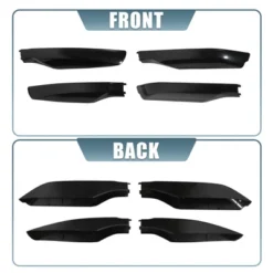 Unique Bargains Roof Rack Bar Rail End Protection Cover Shell For Toyota Land Cruiser Prado Plastic Black 1 Set -Futuro Brand GUEST 835cd550 b2f6 4445 9379 98d366cda42e