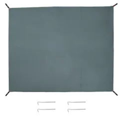 Unique Bargains Waterproof Tent Tarp With Ground Nail Gray -Futuro Brand GUEST 8360da9f e3cd 46bd b999 0bd9e1496d69