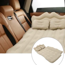 Unique Bargains Car Air Mattress Sleeping Mat Comfortable Back Seat Bed 1 Set