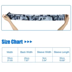 Unique Bargains Soft Sun Protection Arm Shawl Cooling Sleeve Sun Protection Arm Sleeve With Finger Hole For Women Golf Polyester -Futuro Brand GUEST 84b18b27 e2d6 4695 be66 04cff18d71dd