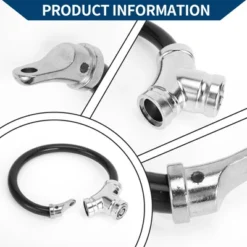 Unique Bargains Bicycle Lock Portable Ring Cable Anti-Theft Bike Lock Mini Ring Lock Black 1 Pc