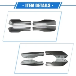 Unique Bargains Car Roof Rack Side Rails End Cover Shell Cap For Lexus LX570 2008-2015 Durable Plastic Gray 4pcs -Futuro Brand GUEST 84fda81e 77aa 42cf 9364 a67af3d321ab