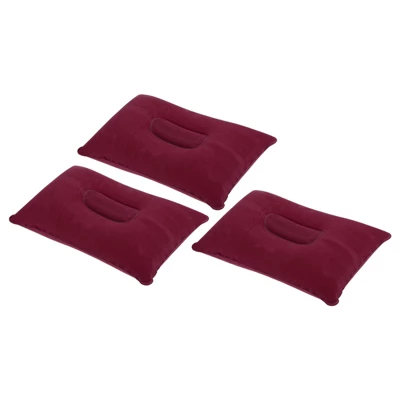 Unique Bargains Neck Support For Hiking Travel Ultralight Flocked Inflatable Camping Pillows 3 Pcs 13.6" X 8.7" 10 Unique Bargains Neck Support For Hiking Travel Ultralight Flocked Inflatable Camping Pillows 3 Pcs 13.6" X 8.7" - Image 10