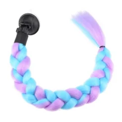 Unique Bargains Helmet Decor Pigtail Purple Blue 22.83" -Futuro Brand GUEST 85f81c44 f0fb 4447 93ad b170cdc9352c