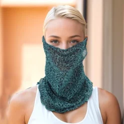 Unique Bargains Branch Earloop Neck Gaiter 1 Pc